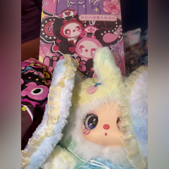 LIILA 600% V3 MASQUERADE PARTY WITH MY GIRL SERIES green GLITTER ✨EYES ELEPHANT - Picture 5 of 12